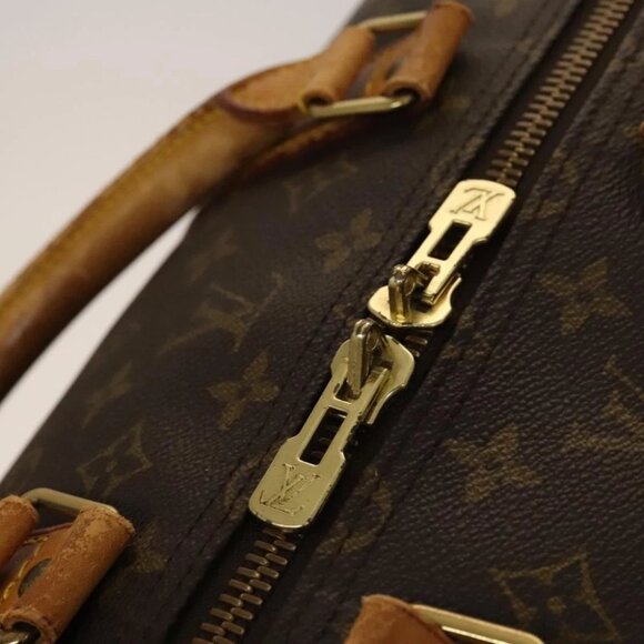 LOUIS VUITTON Monogram Keepall 55 Boston Bag - Picture 12 of 15